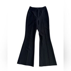 Low Classic Flare Pants in Black Size S